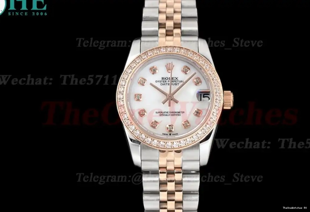 Dia RG Datejust 28mm Mop MY8215 GDF Dia SS 0413